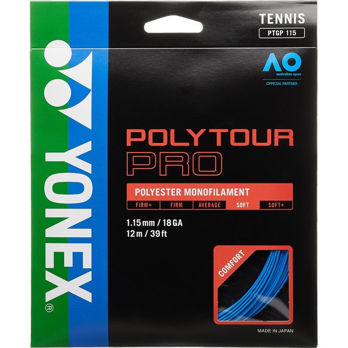 TENISOVÝ VÝPLET YONEX POLYTOUR PRO 115 - 200 M 